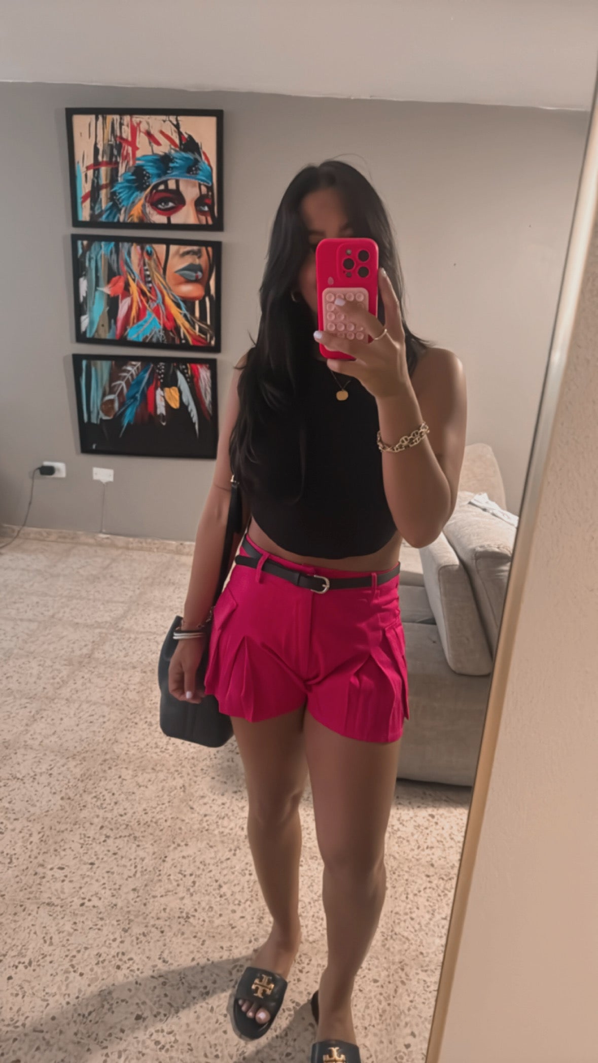 Fuchsia Shorts